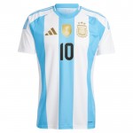 Nogometni Dresovi Argentina Messi 10 Dječji Domaći 2024 Kratkih Rukava